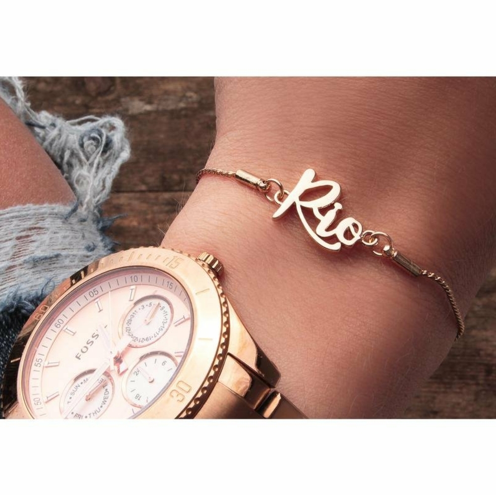 Ashley Bridge Gold Plated Summer in Rio Bracelet